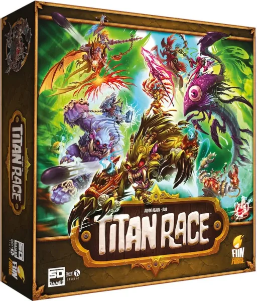 Juego de mesa titan race pegi 8