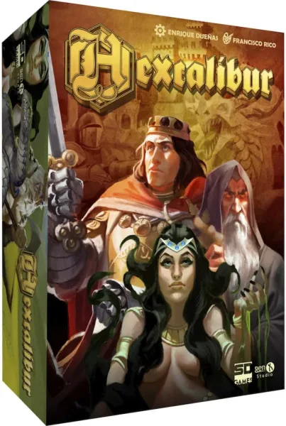 Juego de mesa hexcalibur pegi 10