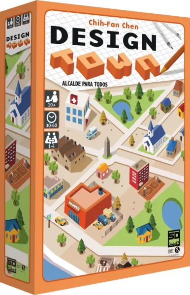 Juego de mesa design town pegi 10