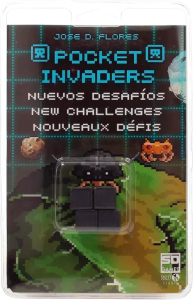 Juego de mesa pocket invaders tercera edicion nuevos desafios pegi 8