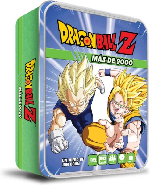 Juego de mesa dragon ball z mas de 9000 pegi 12