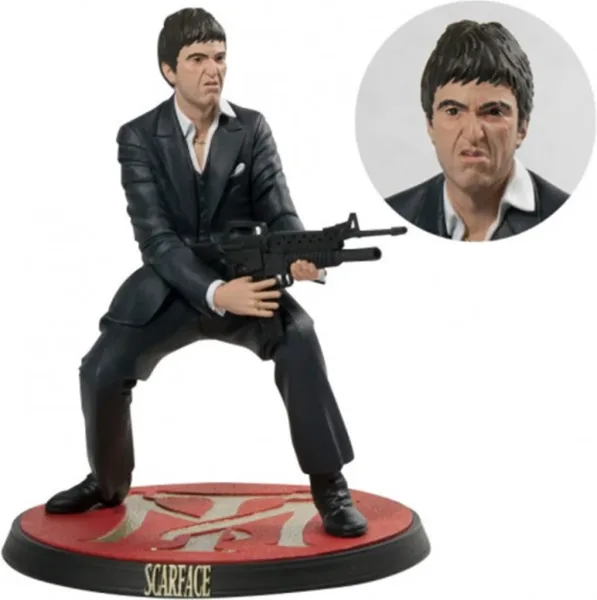 Figura SD toys cine scarface tony montana disparando