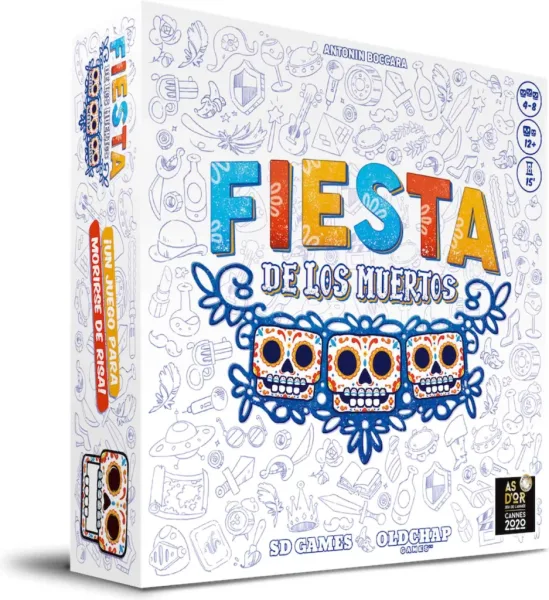Juego de mesa fiesta de los muertos pegi 12