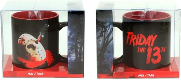 Taza SD toys viernes 13 mascara ceramica