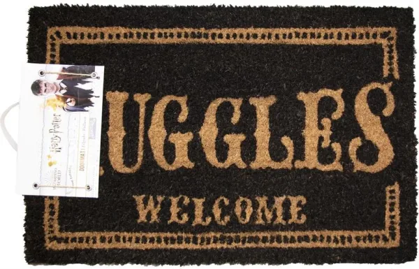 Felpudo 60x40 harry potter muggles welcome