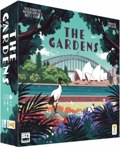 Juego de mesa the gardens