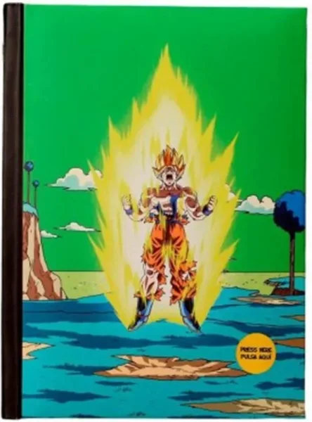 Libreta SD toys dragon ball z batalla final namek con luz