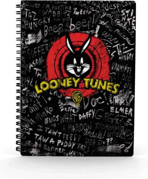 Libreta efecto 3d SD toys looney tunes cara bugs bunny
