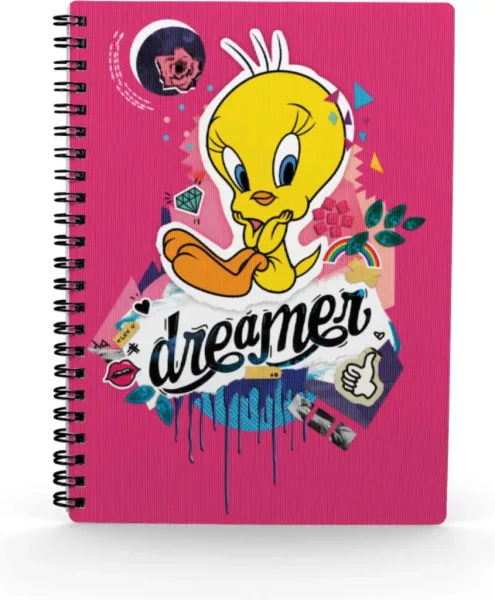 Libreta efecto 3d SD toys looney tunes piolin dreamer