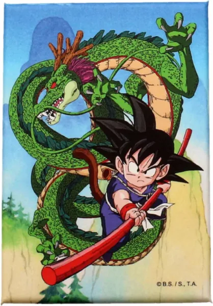 Iman SD toys dragon ball shenron y goku