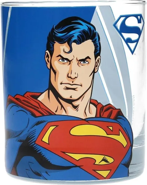 Vaso de cristal SD toys universo DC superman