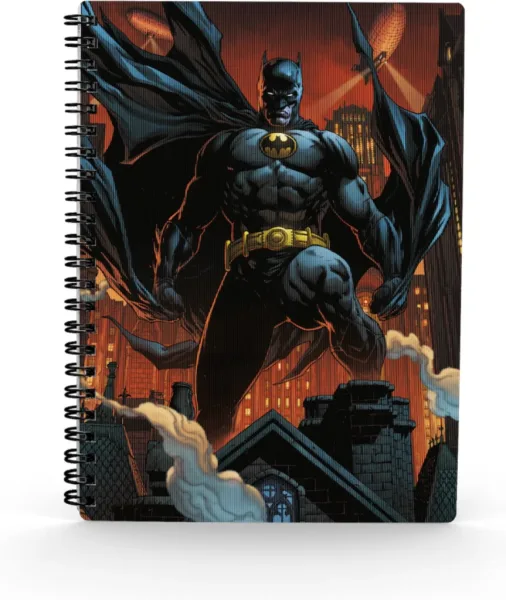 Libreta efecto 3d batman detective comics universo DC