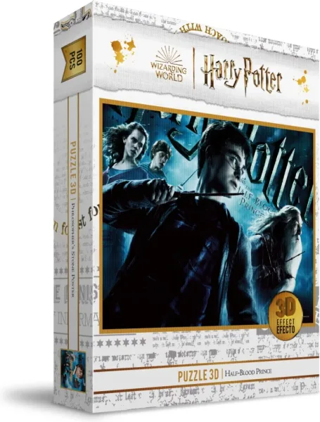 Puzzle 100 efecto 3d poster harry potter y el misterio del principe harry potter