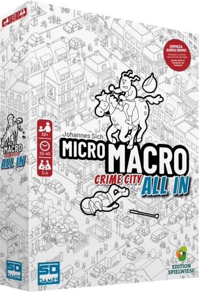 Juego de mesa micro macro all in