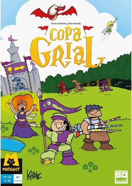 Juego de mesa copa grial