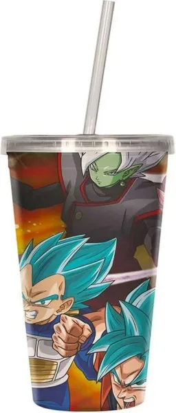 Vaso lenticular 3d dragon ball super future trunks