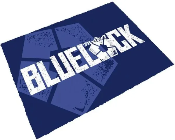 Felpudo 60x40 cm logo2 blue lock
