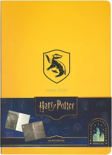 Hufflepuff cuaderno tapa blanda harry potter