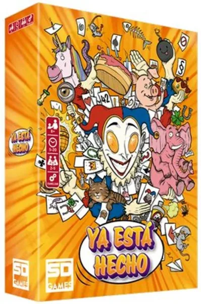 Juego de mesa ya está hecho
