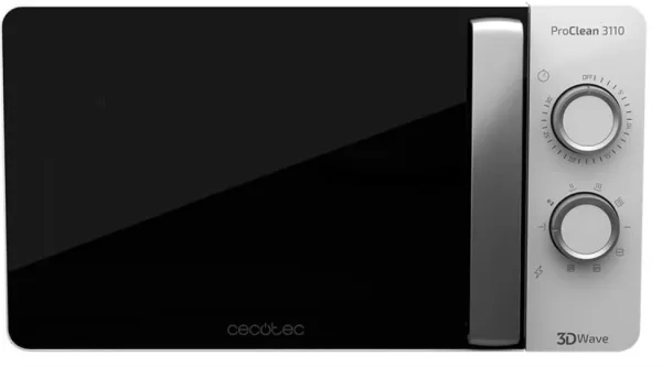 Microondas Cecotec 20L con Grill Proclean 3110 Inox