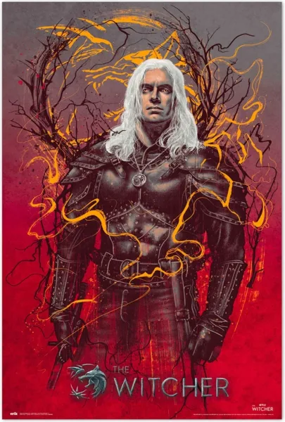 Poster the witcher 2 gerald de rivia