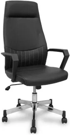 Silla de Oficina Piqueras y Crespo Opti520 520DBSP840CRRN/ Negra