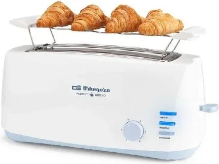 Tostador Orbegozo TO 4500/ 1400W/ Blanco