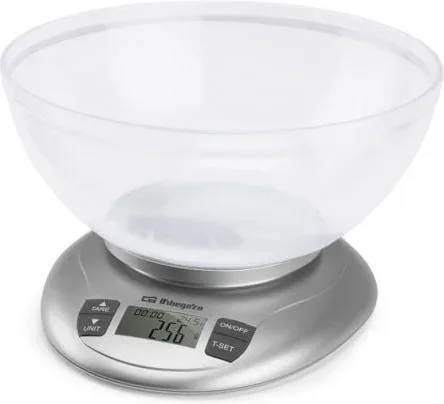 Báscula de Cocina Electrónica Orbegozo PC 2017 A/ hasta 3.5kg/ Plata