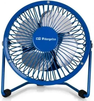 Mini Ventilador USB Orbegozo PW 1026/ Azul