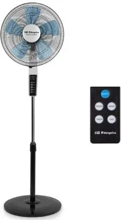 Ventilador de Pie Orbegozo Silent Night SF 0642/ 60W/ 5 Aspas 40cm/ 3 Velocidades