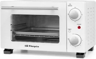 Horno de Sobremesa Orbegozo HO 975/ 800W/ Capacidad 10L/ Blanco