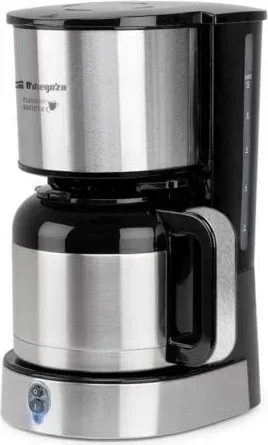 Cafetera de Goteo Orbegozo CG 5020/ 12 Tazas/ Plata