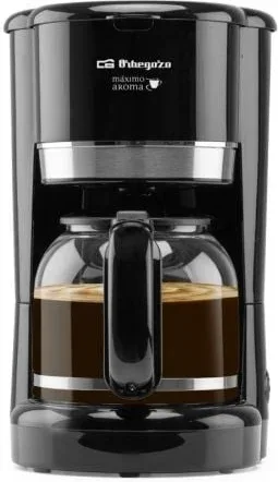 Cafetera de Goteo Orbegozo CG 4027 N/ 15 Tazas/ Negra