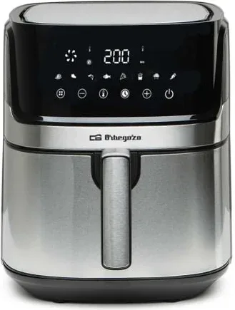 Freidora por Aire Airfryer / Sin Aceite Orbegozo FDR 6510/ 1700W/ Capacidad 6.5L