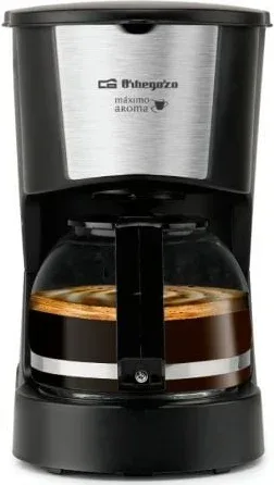 Cafetera de Goteo Orbegozo CG 4206/ 6 Tazas/ Negra