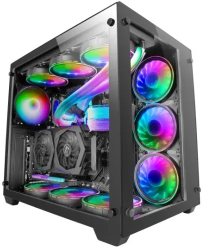 Caja Torre E-Atx Xxl Mcv3 Negro Mars Gaming