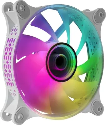 Ventilador Auxiliar A-RGB 120Mm Mf-3D Blanco Mars Gaming