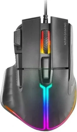 Ratón Gaming Mars Gaming MM-XT/ Hasta 12800 DPI