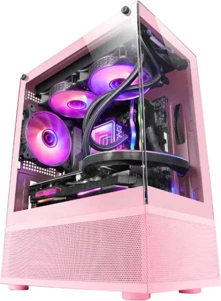 Caja Microatx Mc-Se Rosa Mars Gaming