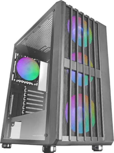 Caja Semitorre Atx Mc-Vault ARGB Negro Mars Gaming