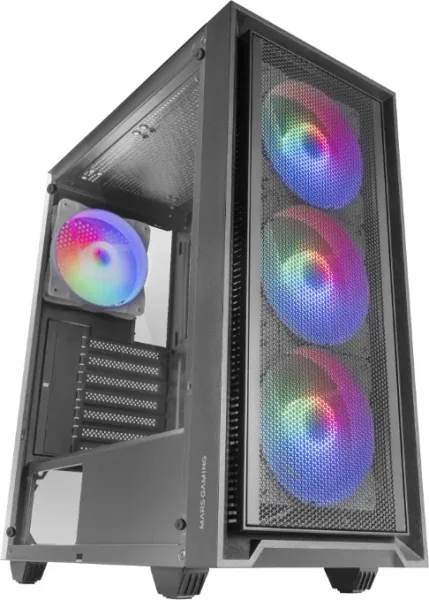 Caja Semitorre Atx Mc-Air Negro Mars Gaming