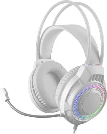 Auriculares Gaming con Micrófono Mars Gaming MH124W/ Jack 3.5/ Blancos