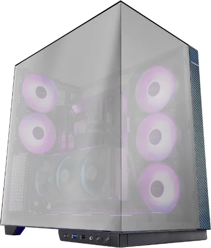 Caja Semitorre Atx Mc3Gfpro Negro Mars Gaming