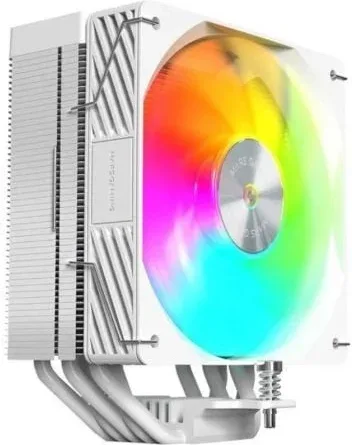 Ventilador con Disipador Mars Gaming MCPU-X5ARGB/ 12cm/ Blanco