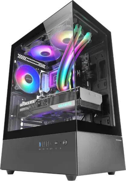 Caja Semitorre Atx Mc-Xo Frgb Negro Mars Gaming