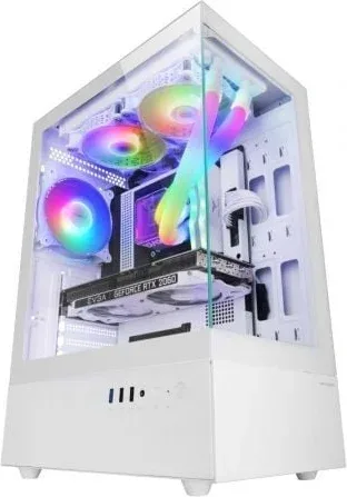 Caja Gaming Semitorre Mars Gaming MC-XO/ Blanca