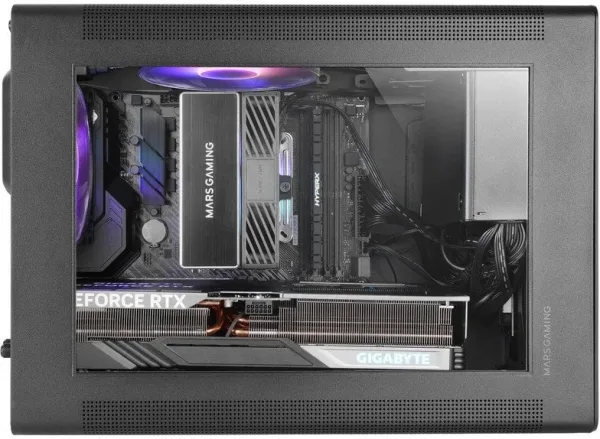 Caja Microatx Mcx-Ps Negro Mars Gaming