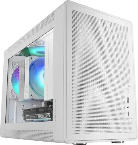 Caja Microatx Mcx-Ps Blanco Mars Gaming