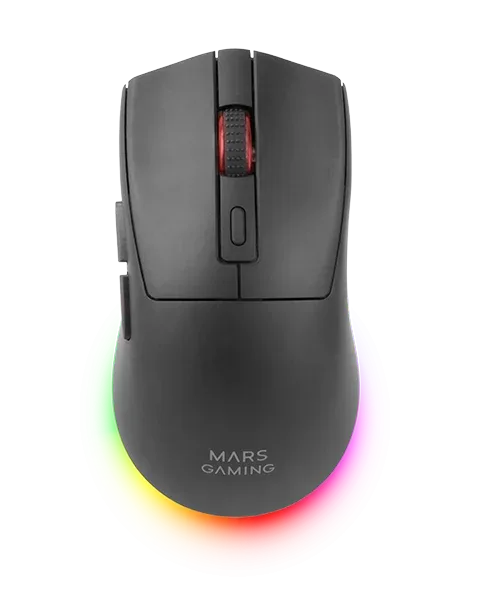 Ratón Gaming Inalámbrico Mars Gaming MM-T3/ Batería recargable/ Hasta 14400 DPI