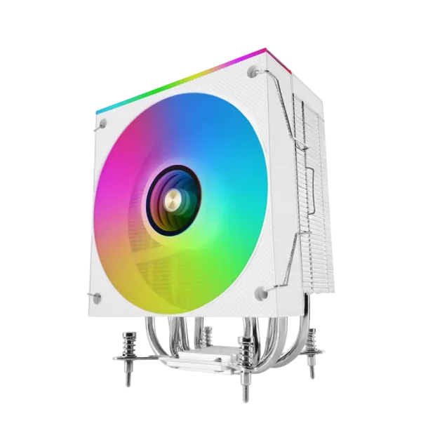 Ventilador Universal A-RGB Mcpu-LCD Blanco Mars Gaming